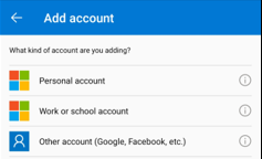 Add account - choose work or school account. Add account - choose work or school account.